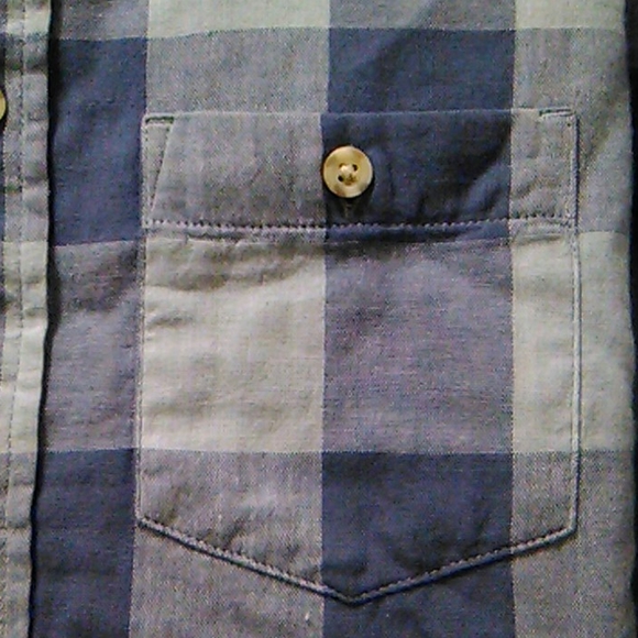 Nwt Men'sLong sleeve plaid shirt (S) - Picture 2 of 8